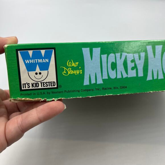 Vintage Walt Disney Mickey Mouse Whitman Jigsaw Puzzle 100 Interlocking Pieces - Picture 3 of 6